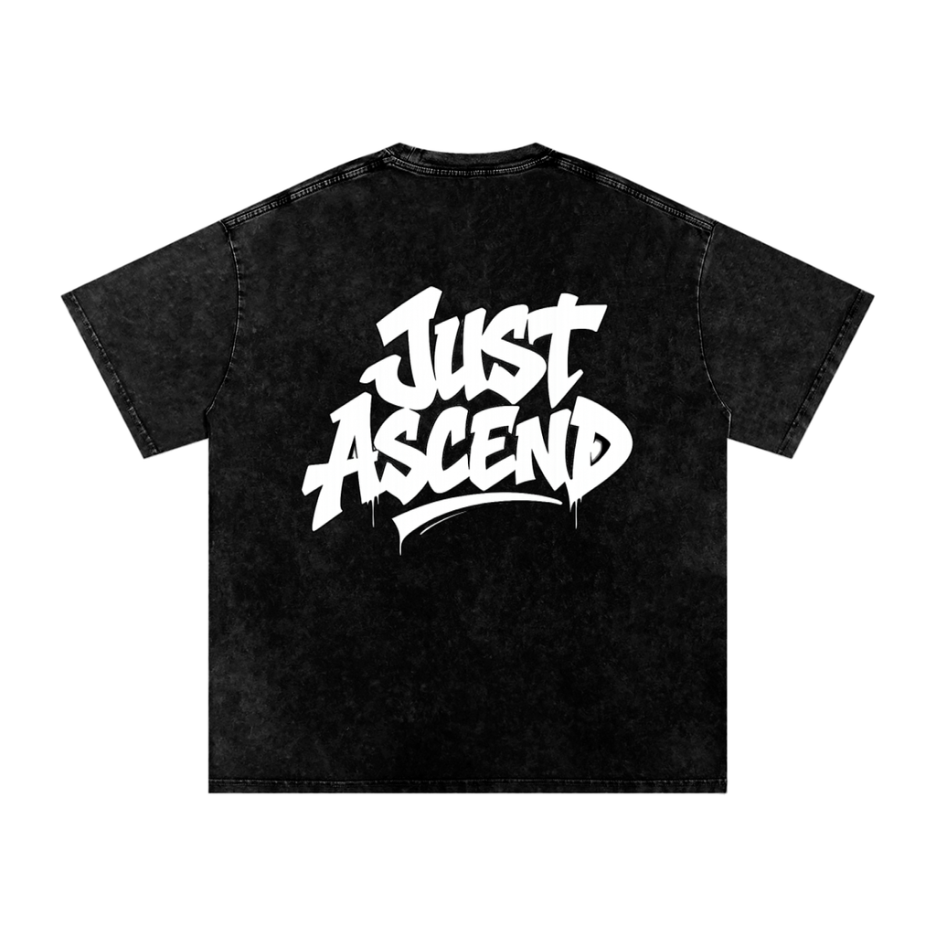 Snow Washed “Just Ascend” Tee