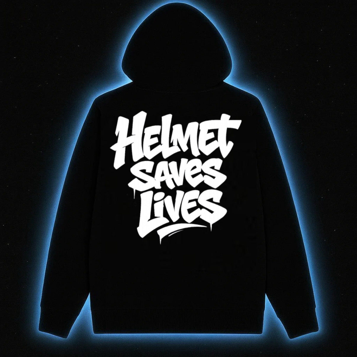 “Helmet Saves Lives” Hoodie