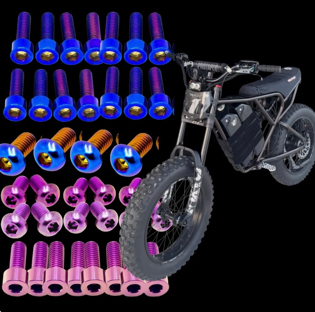 Full titanium kit for ridstar