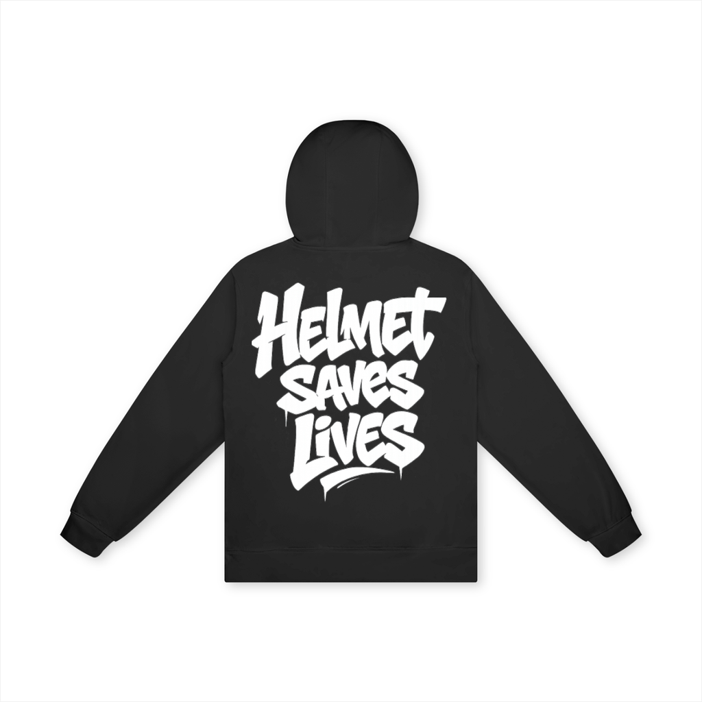 “Helmet Saves Lives” Hoodie