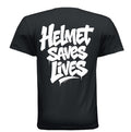 “Helmet Saves Lives” T-Shirt